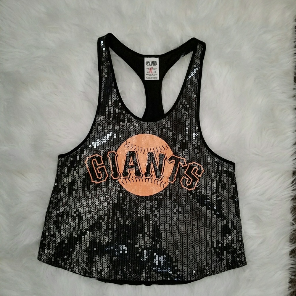 Victoria's Secret PINK Giants Muscle Tee Size S/P